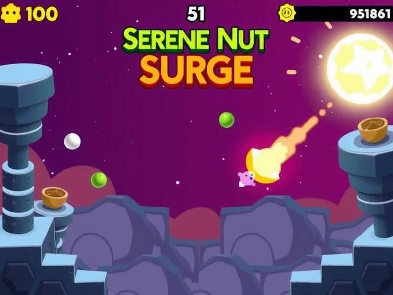 Serene Nut Surge Game Screenshot